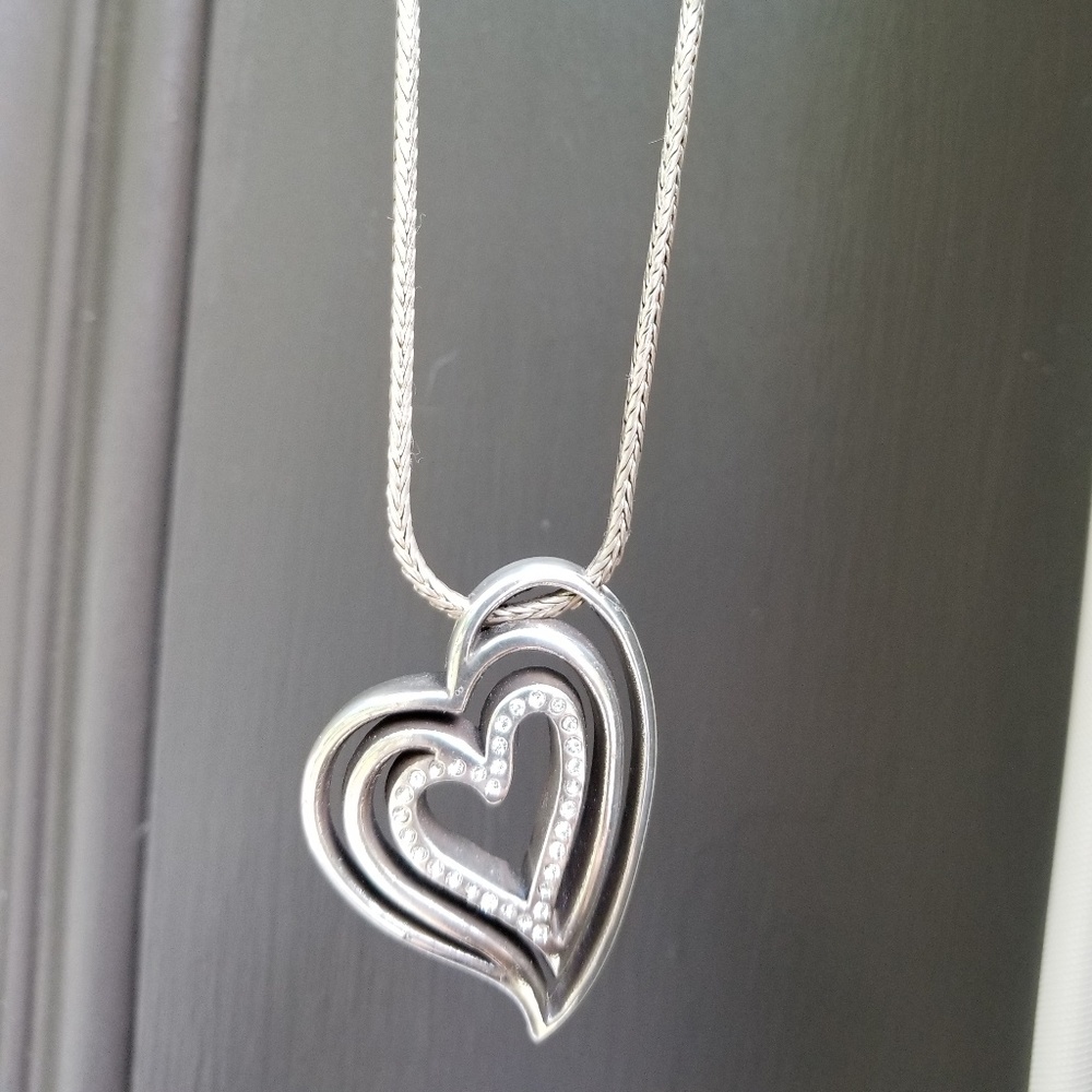 Brighton heart necklace